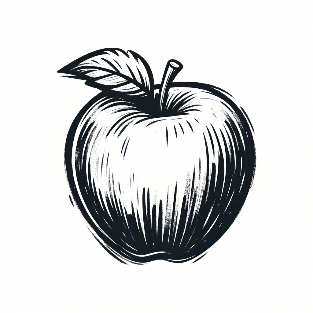 Madera de vástago de manzana