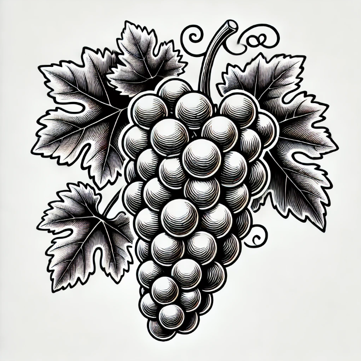 Frontenac Blanc (Vitus x híbrido) - Uva blanca - Zona 3