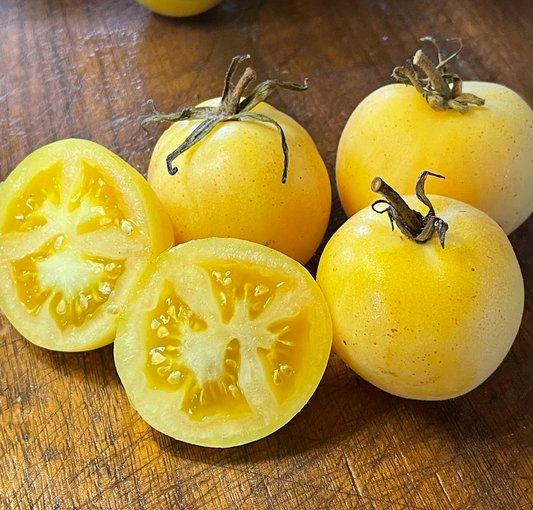 Garden Peach - Tomato Seeds - Heirloom Tomato - 25+ Seeds