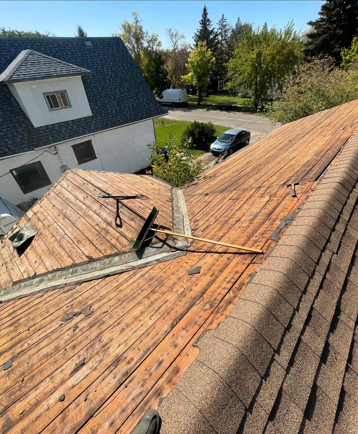 a fall project that is not so easy next month when there’s snow on roof