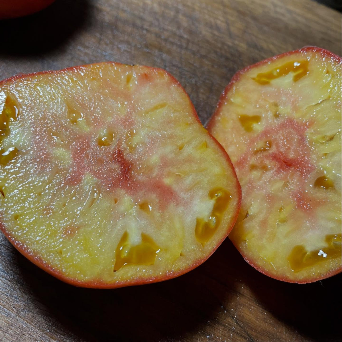 couple of large bicolour tomatoes, northern lights, and last ones are pineapple, image 4 of 4