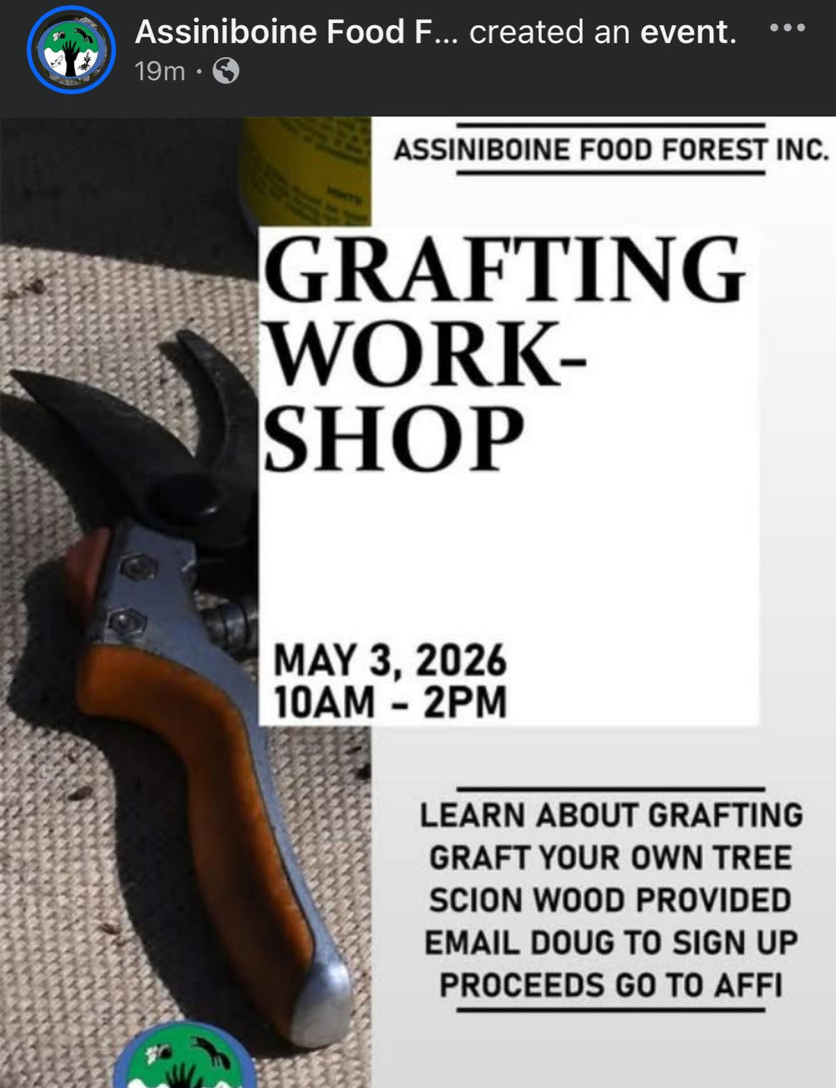 for folks in Brandon MB, there's a workshop on the weekend and I have a few spots left