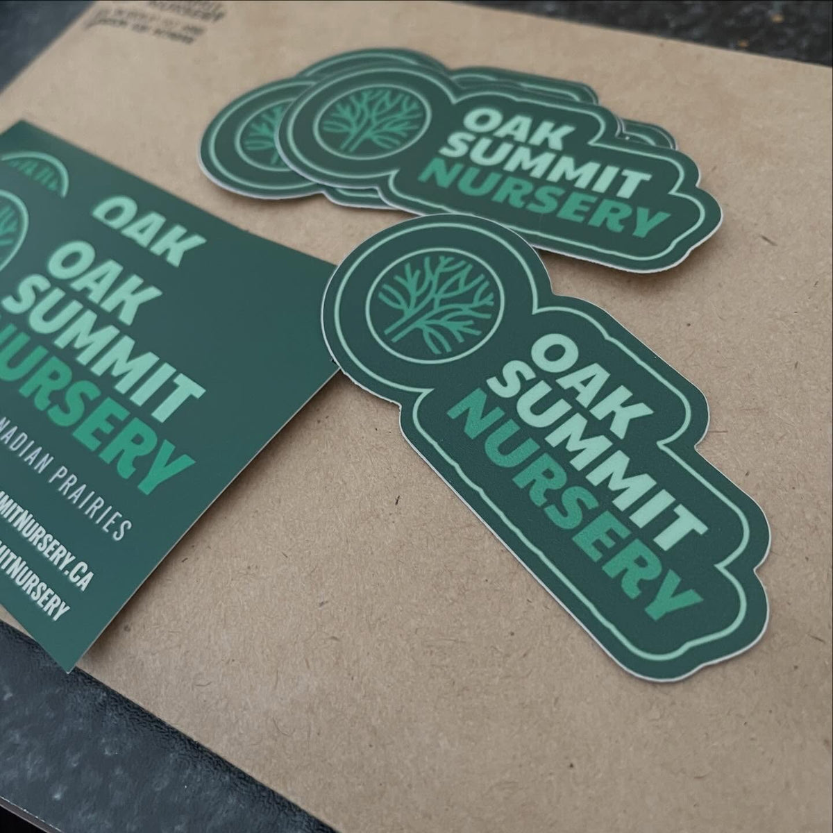got some stickers to send out with seed orders