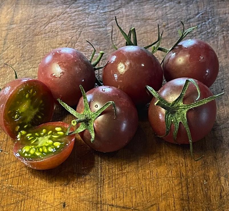 Chocolate Cherry - Tomato Seeds - Heirloom Tomato - 25+ Seeds – Oak ...