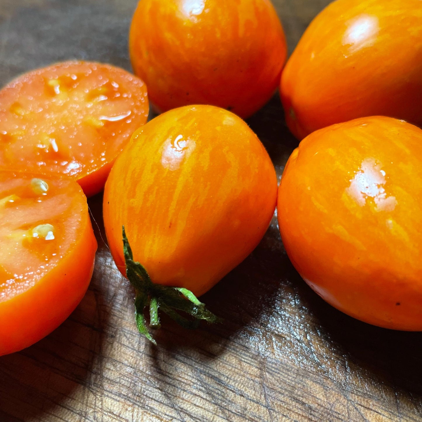 Apricot Zebra - Tomato Seeds - Heirloom Tomato - 25+ Seeds