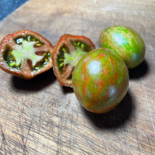 Black Zebra - Tomato Seeds - Heirloom Tomato - 25+ Seeds