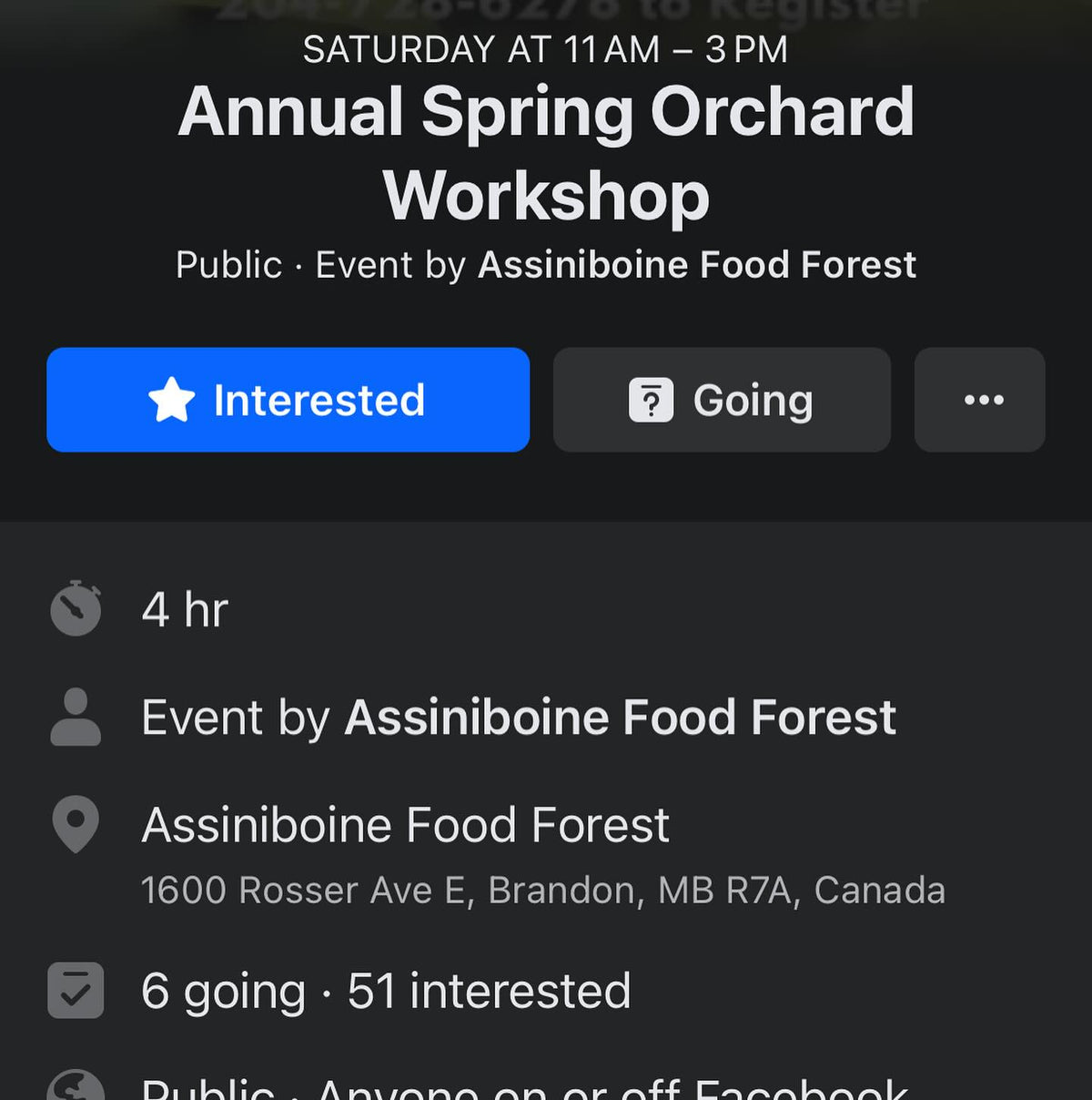 I’m doing a grafting workshop on the weekend, maybe there’s a few local folks in the Brandon MB area who might like, image 2 of 2