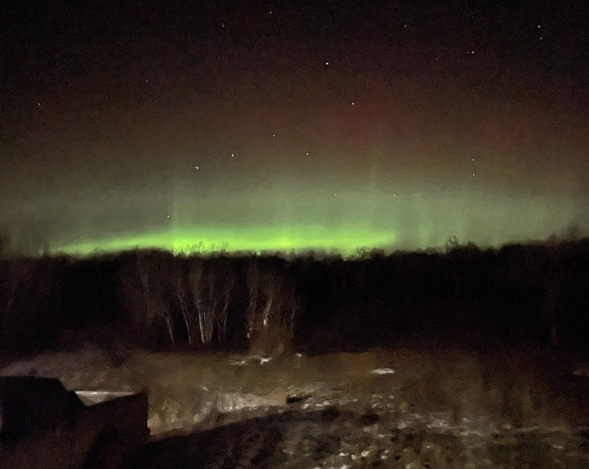 northern lights last night