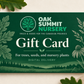 Oak Summit Nursery botanical gift card; digital delivery