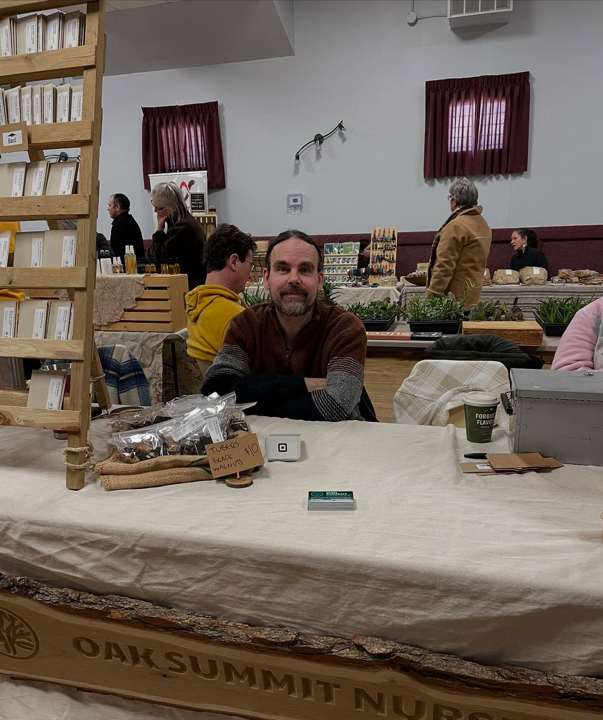 our booth at seedy sunday in Brandon, image 1 of 4