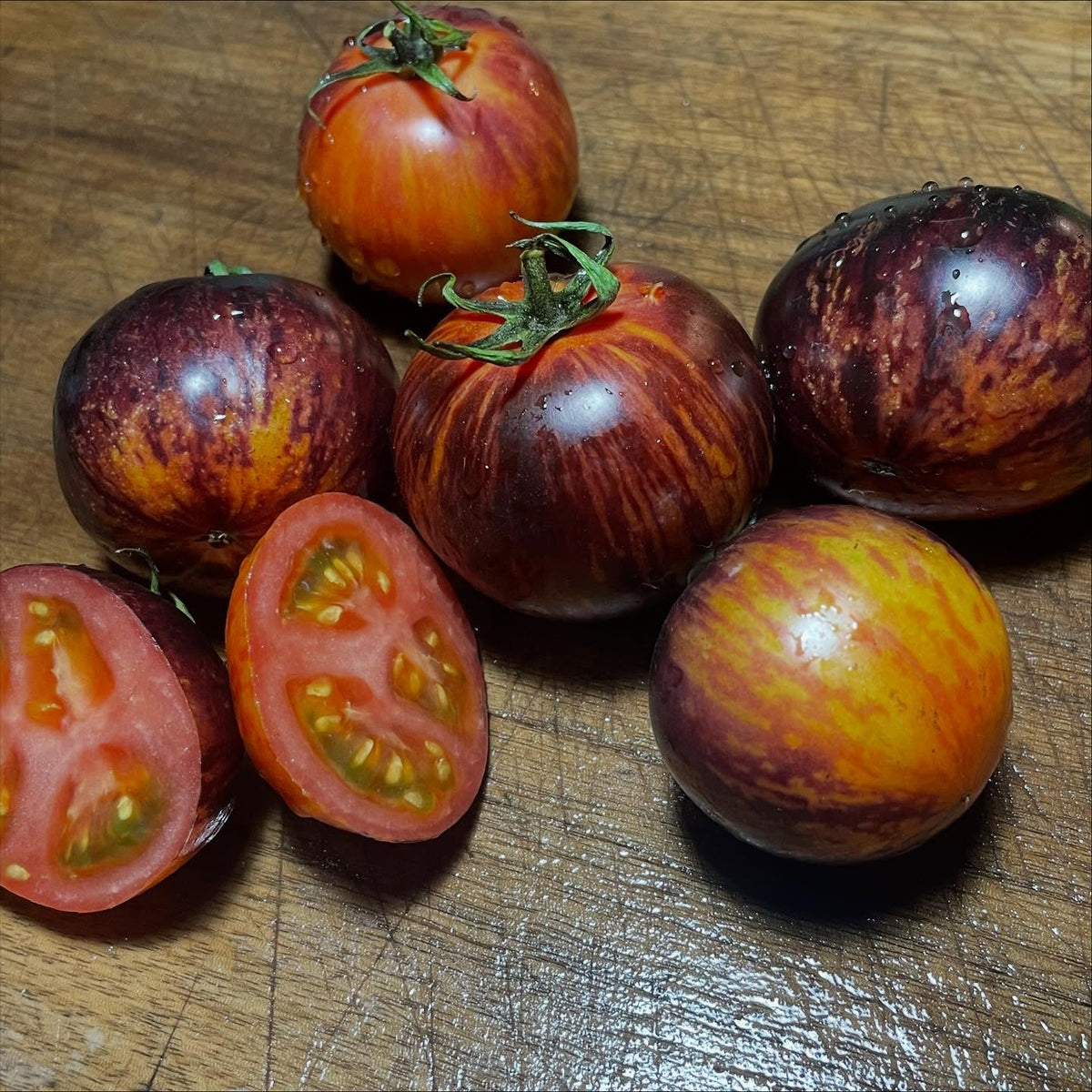 queen of the night tomato, such cool colors, image 2 of 3
