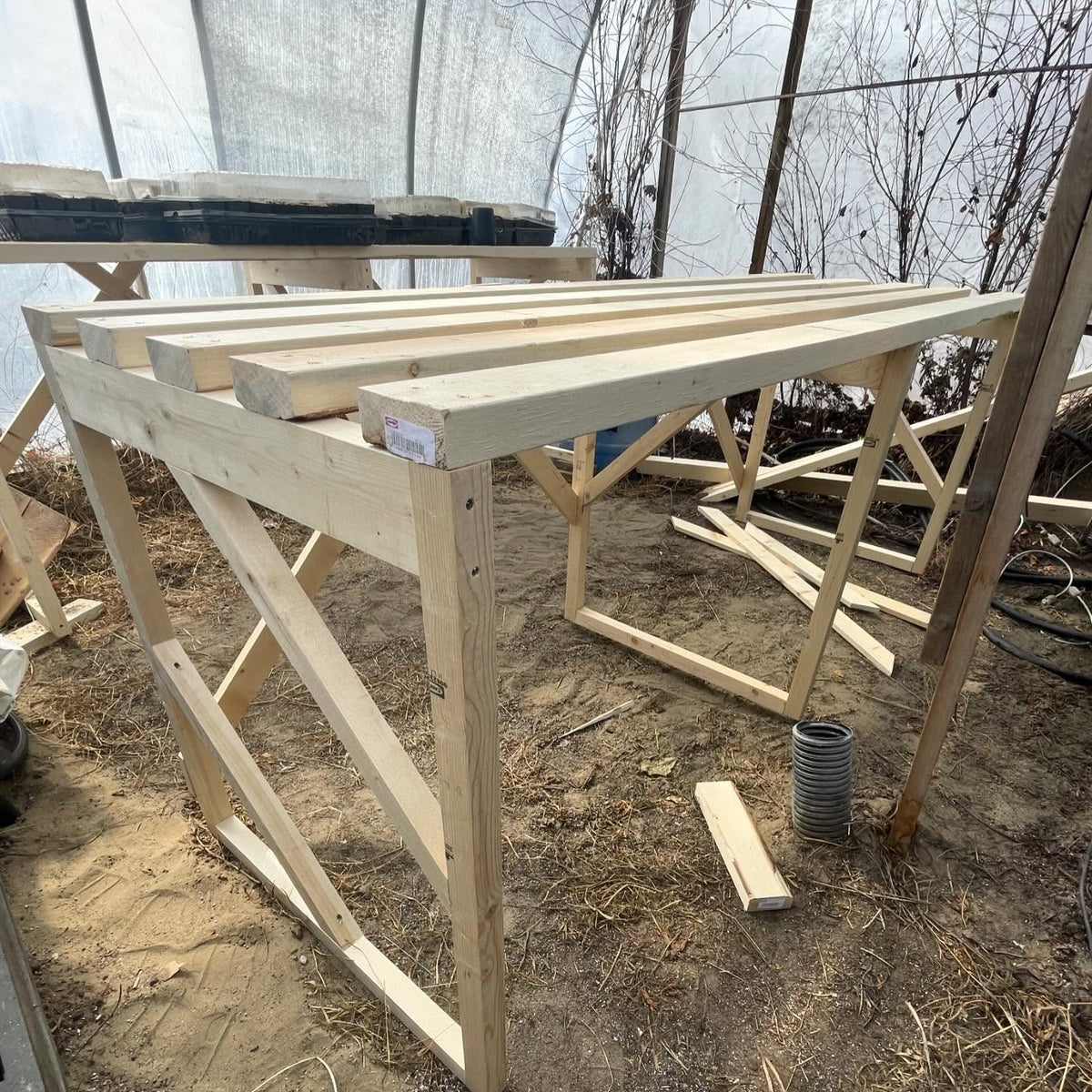 second bench assembled, image 2 of 2