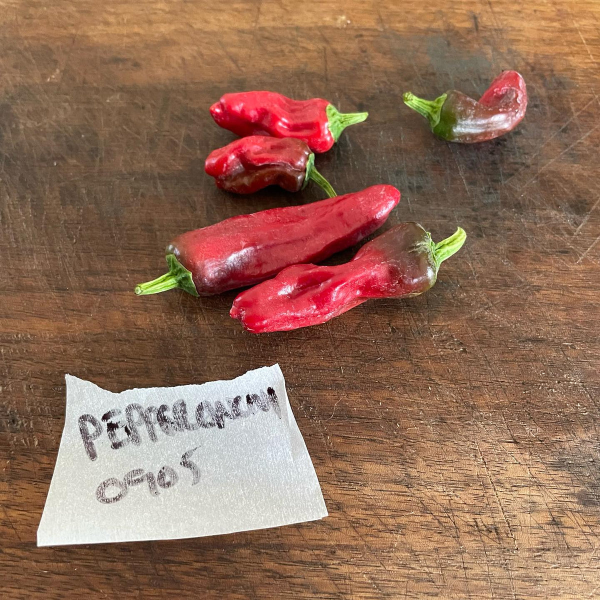 simple photos for my seed shop, just a cutting board by the sink done as seeds are removed, image 6 of 7